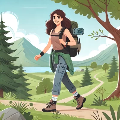 Çok aktif, doğa yürüyüşü ve koşu gibi aktiviteler yapıyorum.