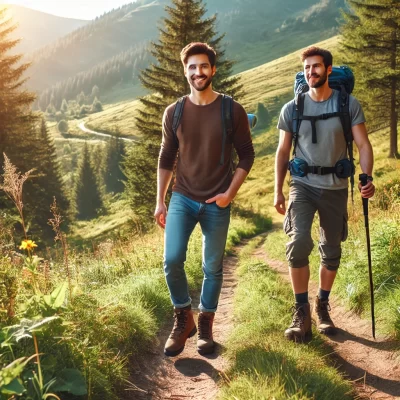 Aktif, düzenli yürüyüşler ve dışarıda vakit geçiriyorum.