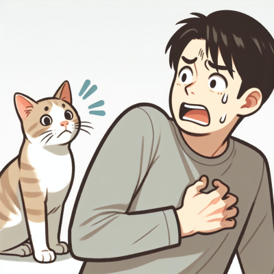 Panik yaparım ve uzaklaşırım.